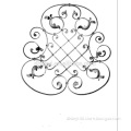 Ornamental wrought iron fence components manufacturer
